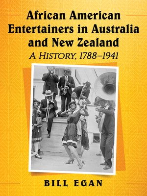 cover image of African American Entertainers in Australia and New Zealand